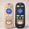 Babygo Remote Teether For Babies (Pack Of 2  Black & Brown) | Safe Teething Toy For 3+ Months | Supports Biting Skills, Colour 