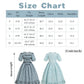 Nuoqi Pioneer Dresses For Girls Prairie Girl Dress Colonial Girl Costume 10-12 Light Blue
