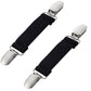 Zkptops 1 Pair Winter Mitten Clips Elastic Stainless Steel Gloves Clips For Toddler Kids Baby Adults Mitten Clips Clothing Dress