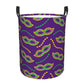 Pevtufa Carnival Masks And Beads Foldable Laundry Basket Organizer,Fabric Clothes Toy Storage Basket Nursery Hamper Storage Bin 