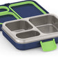 THERMOS Kids Freestyle Food Storage Lunch Kit, Navy