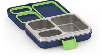 THERMOS Kids Freestyle Food Storage Lunch Kit, Navy