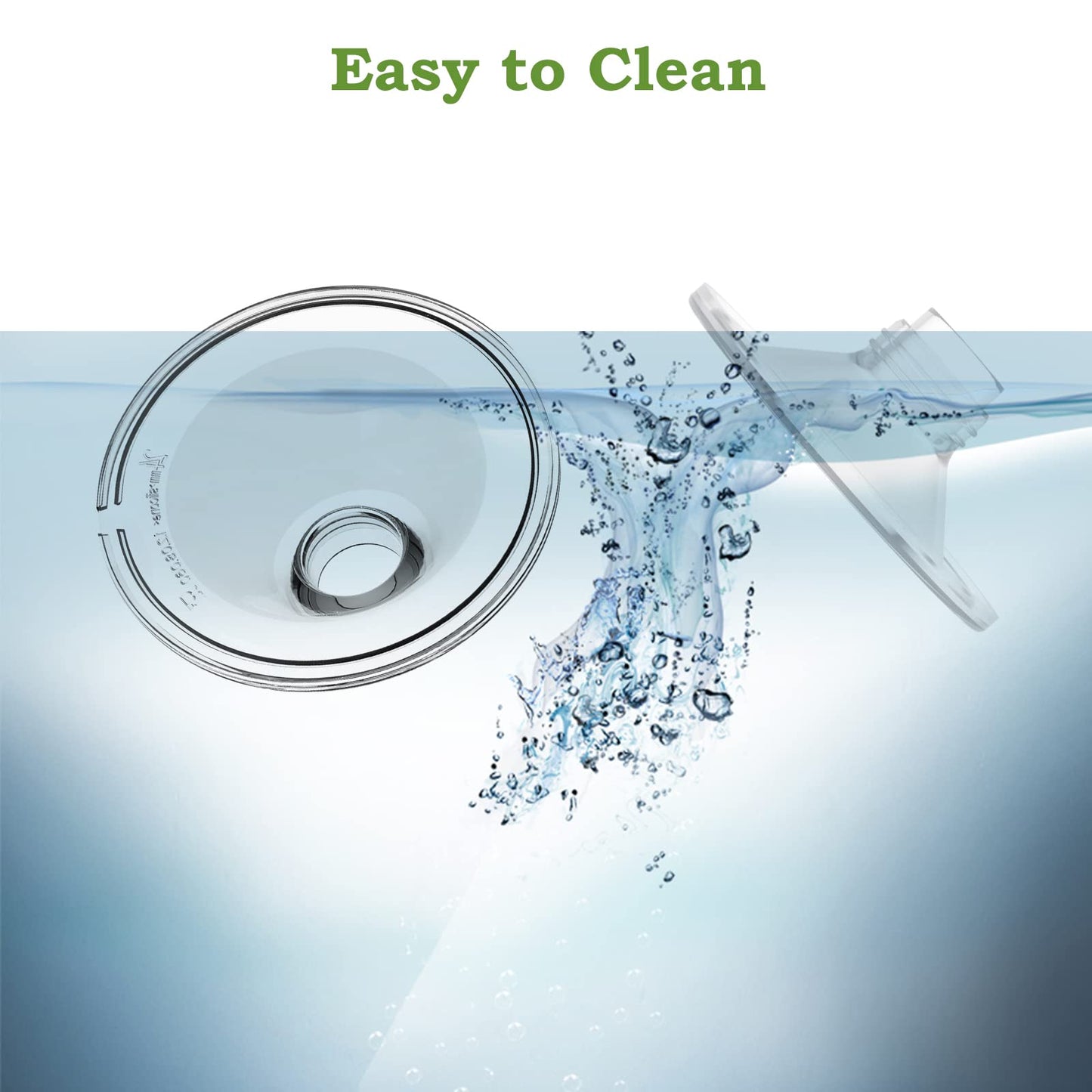 Silicone Flange 24Mm, Compatible With Momcozy S12 Pro/S9 Pro/S9/S10/S12/Tsrete Wearable Breast Pump Parts,Electric Breast Pump P