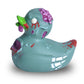 Wild Republic Rubber Ducks, Bath Toys, Kids Gifts, Pool Toys, Water Toys, Zombie, 4