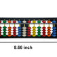 Wowlife 13 Digits Rods with Colorful Beads Plastic Abacus Arithmetic Soroban Kids Calculating Tool