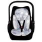 TANOFAR Infant Car Seat Head Support, Soft Baby Carseat Head & Body Support, Elephant Baby Car Seat Insert Cushion for Newborn B
