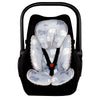TANOFAR Infant Car Seat Head Support, Soft Baby Carseat Head & Body Support, Elephant Baby Car Seat Insert Cushion for Newborn B