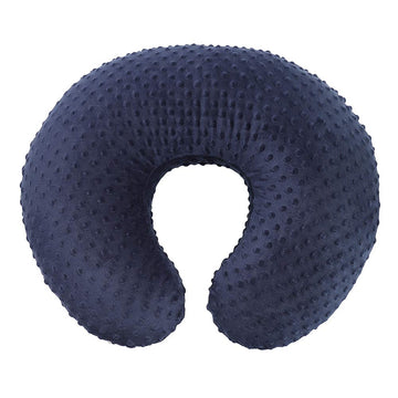 Owlowla Minky Nursing Pillow Cover, Breastfeeding Pillow Slipcover Fits Nursing Pillow For Baby Boy Girl(Navy)