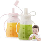 Bear Reusable Silicone Baby Food Pouches For Toddlers, Bpa Free Food Grade, 2 Pack Baby Food Containers, Refillable Squeeze Pouc
