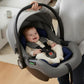 Staranddaisy 2In1 Carry Cot For Newborn Baby/Car Seat With Adjustable Handle, 3Point Safety Belt & Removable Canopy/Portable 