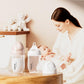 Gulicola Natural Pp Baby Breastfeeding Bottles Newborn Set 4 Pack, Extra Slow Flow Nipples, 0 Months +, 5 Oz - White