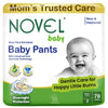 Novel Baby Diaper Pants | S Size (Small), With Aloe Vera Lotion For Rash Protection | Pack Of 78 Count | CottonSoft & Breathabl