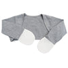 Edenswear Zinc-Infused Mitten Sleeves For Kids With Eczema (6 Months, Gray)