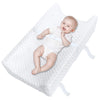 Yening Baby Diaper Changing Pad For Dresser Top With Cover Waterproof Lining Foam Contoured Changing Table Pads Topper White