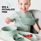 Simple Modern Silicone Bib For Babies, Toddlers | Lightweight And Durable Baby Bibs For Eating With Food Catcher Pocket | Soft S