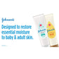 Johnson'S Baby Creamy Oil For Baby With Shea & Cocoa Butter, Moisturizing Body Lotion With Gentle Fragrance, Hypoallergenic, Non