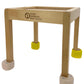 Little Balance Box, Best Push Pull Walker Toy, 2-in-1 No Wheels Spring Feet, Wooden Walker, Girl Boy Toddler Walker Push Stand T