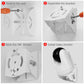 Uogw Baby Monitor Mount Compatible With Vava Baby Monitor Camera Va-Ih006 / Va-Ih009 / Hipp Baby Monitor,Adjustable Angle Wall M