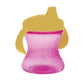 Nuby 2-Handle No-Spill Hard Spout Sippy Cup With Easy Grip - (3-Pack) 7 Oz - Baby Sippy Cup With Controlled Sipping For 6+ Month