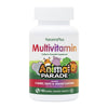 Natures Plus Animal Parade Children'S Chewable Multivitamin - 180 Animal-Shaped Tablets, Pack Of 2 - Natural Assorted Flavors -
