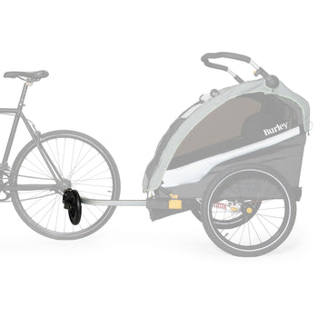 Burley Design One-Wheel Stroller Kit, One Size, Black (960047)