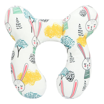 Vocheer Baby Travel Pillow(Upgraded), Head And Neck Support Pillow For Pushchair, Car Seat,Stroller(Rabbit)