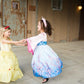 Little Adventures Cherry Blossom Princess Dress Up Costume (X-Large Age 7-9) - Machine Washable Child Pretend Play And Party Dre