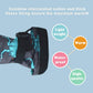 Winter Kids Waterproof Gloves for Boys Girls Snow Ski Toddler Baby Mittens Outdoor for Infant Teens 1-5T (Blue dinosaur, L(4-5T)