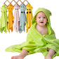 Milk&Moo Sangaloz Baby Bath Towel | 100% Cotton Hooded Baby Towel | Baby Bath Essentials | Swaddle and Towel for Newborn to 2 Ye