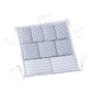 ILSMYSUTRA Baby Crib Hanging Storage Bag Toys Clothing Organization for Wall Gray