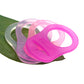 4Pcs Pacifier Adapter Rings Silicone Rings For Pacifier Clip Button Soother Dummy Pacifiers Holder Newborn Gift Safe For Baby (G