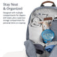 Uppababy Changing Backpack / Multiple Storage Compartments / Stroller Strap Attachment / Bottle Insulator And Changing Pad Inclu