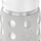 Lifefactory 8-Ounce Stainless-Steel Vacuum-Insulated Wide-Neck Baby Bottle With Stage 2 Nipple, Stone Gray (Ls2211Wcg4)