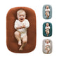 oliwex Baby Lounger,Baby Lounger Pillow,Baby Lounger 0-24 Months,Baby Lounger for Newborn (Coffee)