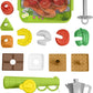 Fisher-Price Baby Learning Toy Laugh & Learn 3-in-1 On-the-Go Camper Walker & Activity Center for Toddlers Ages 9+ Months