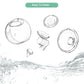 Pdfans 4Pcs Duckbill Valves Breast Pump Replacement Parts Compatible With Momcozy/Tsrete/Cppslee S9/S12 Wearable Breas Pump Acce