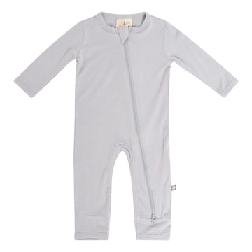 Kyte Baby Soft Bamboo Rayon Rompers, Zipper Closure, 0-24 Months (12-18 Months, Storm)