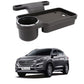 Oshotto (FT04) Foldable Car Auto Headrest Rear Back Seat Table Drink Food Cup Tray Holder Compatible with Hyundai Tucson  Blac