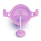 Munchkin Any Angle Sippy Cup For Toddlers, Weighted Straw Trainer Cup With Click Lock Lid, 7 Ounce, 2 Pack, Pink/Purple