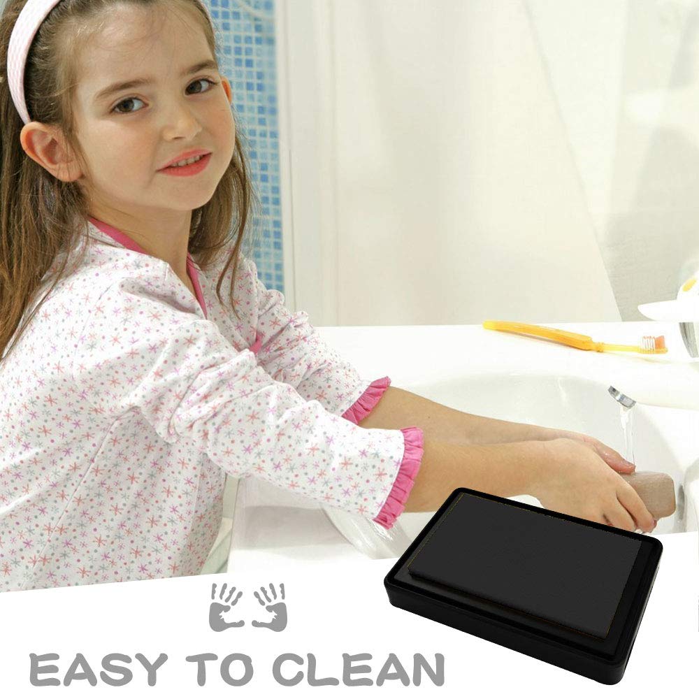 Ink Pad For Baby Footprint, Baby Handprint, Paw Print Pad, Create Impressive Keepsake Stamp, Non-Toxic Ink Pad, Perfect Baby Sho