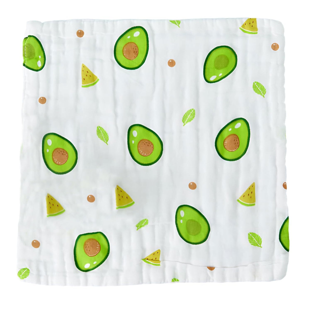DEZIYNA Baby Muslin Washcloths  Newborn Face Towel & Burp Cloths, 6Layers Soft Absorbent Natural Cotton Wash Nepkin 25 x 25 cm 