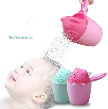Riveda Baby Dippers Bath Rinse Cup Shampoo Rinser Shower Sprinkler Spoon Bathroom Accessories for Baby Tub Wash Cups Shampoo Rin