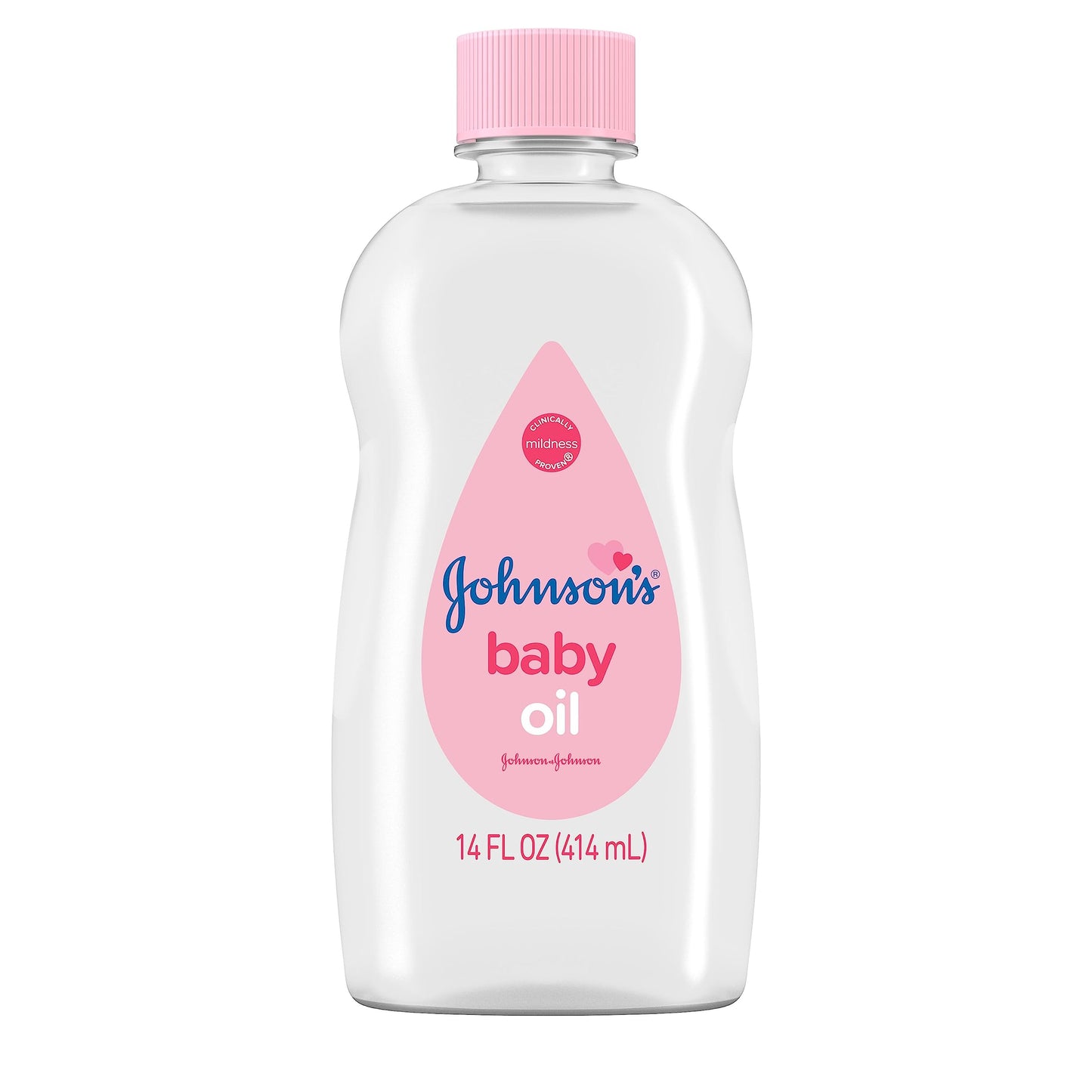 Johnson'S Baby Oil, Pure Mineral Oil To Help Prevent Moisture Loss For Baby, Kids & Adults, Gentle & Soothing Baby Massage Oil F