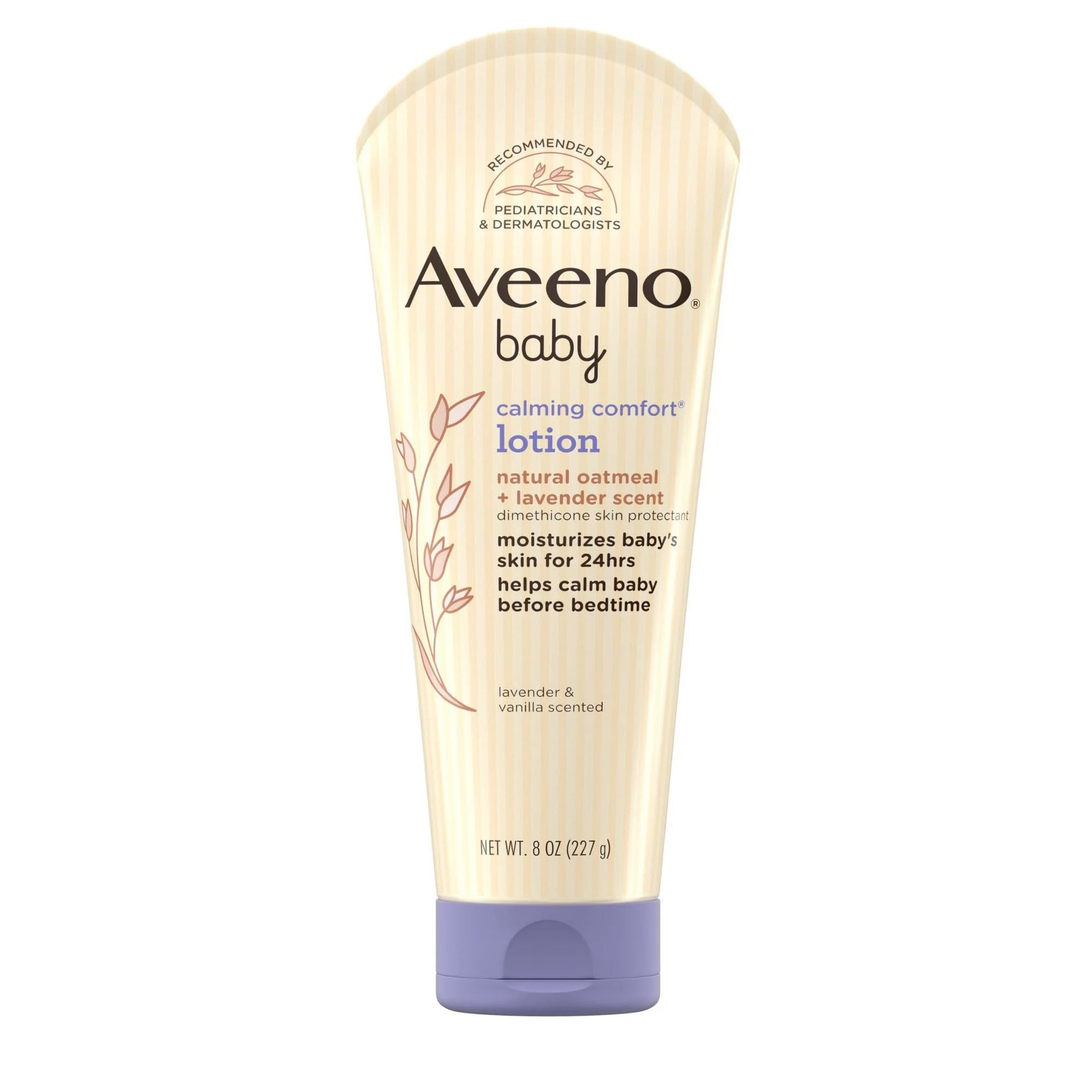 Aveeno Baby Lavender & Vanilla Calming Comfort Lotion 8 Oz (Pack Of 3)