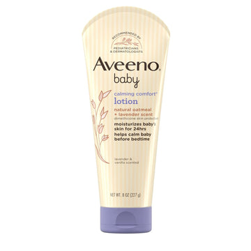 Aveeno Baby Lavender & Vanilla Calming Comfort Lotion 8 Oz (Pack Of 3)