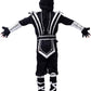 Spooktacular Creations Halloween Ninja Costume For Kids, Silver Boys Ninja Costume, Toddler Ninja Accessories Costume Set For Dr