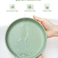 Qyeejong Classic Toddler Plates With Suction (3 Pack), Non Toxic & Bpa Free Silicone Suction Plates For Baby Toddler Kids, Non S