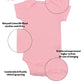 TeeNow - Light/Dark Side - Adorable Future SW Inspired - Funny Infant Bodysuit - Boy/Girl (3-6 Months, Pink Future)