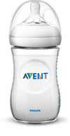 Philips Avent Natural Baby Bottle 4oz, Clear, Pack of 2, SCF010/27