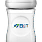 Philips AVENT Natural Baby Bottle, Clear, 9 Oz